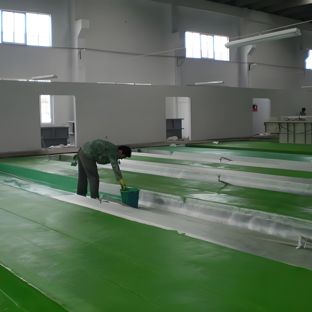 汕尾防腐蚀地坪,环氧玻纤地坪，玻纤工业地坪，环氧玻纤布地坪,乙烯基玻纤布地坪产品图1